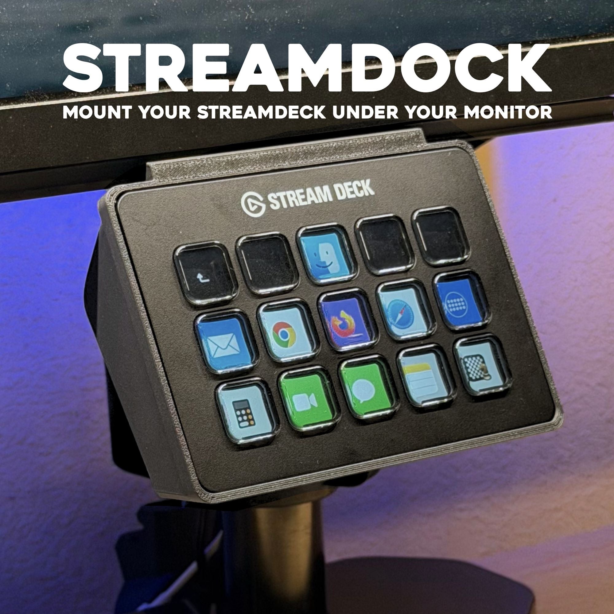StreamDeck Mount for Monitors