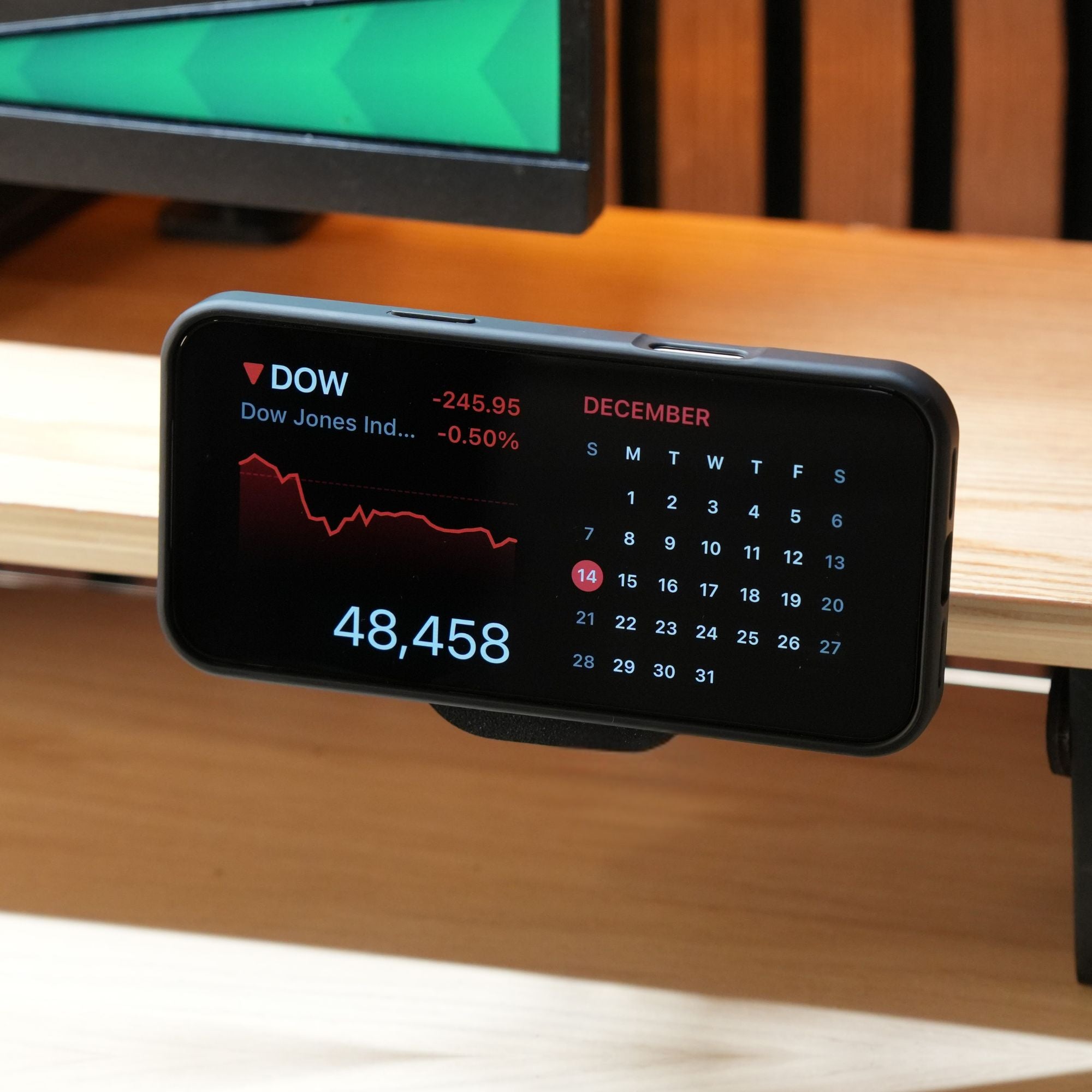 MagDock Height Adjustable Shelf Mount for iPhone