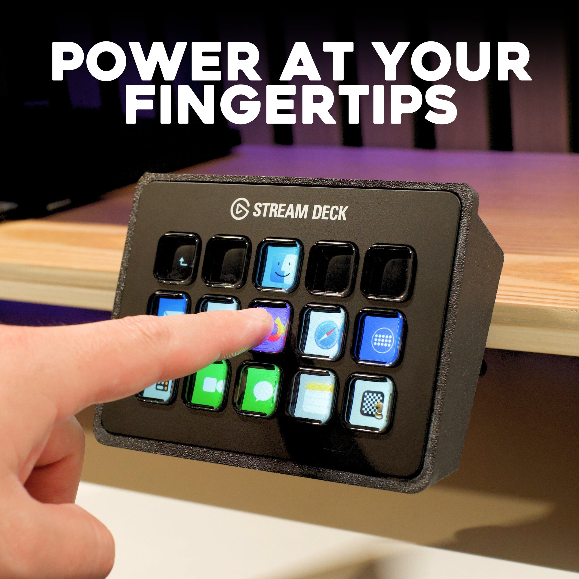 StreamDeck MK2 Shelf Mount