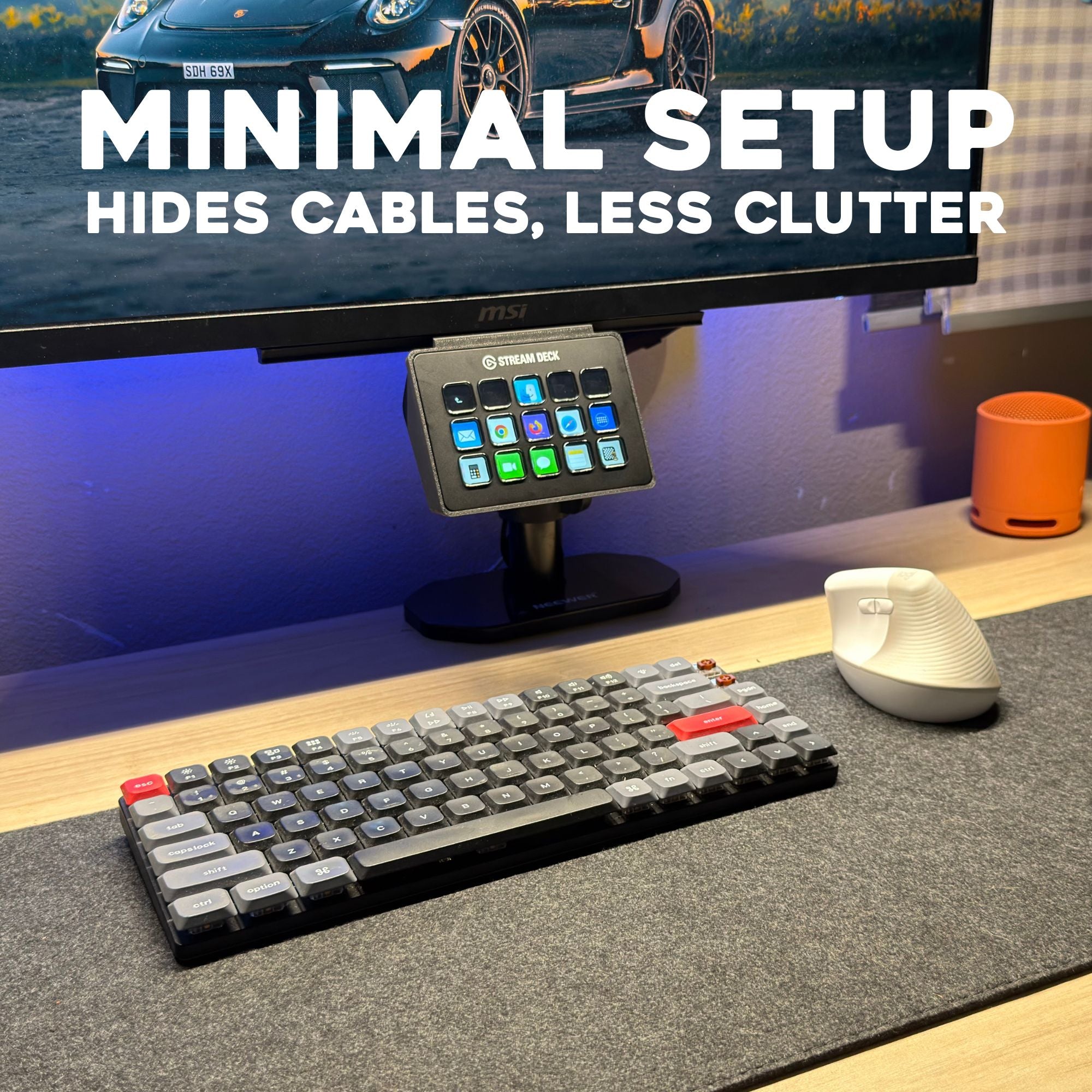 StreamDeck Mount for Monitors
