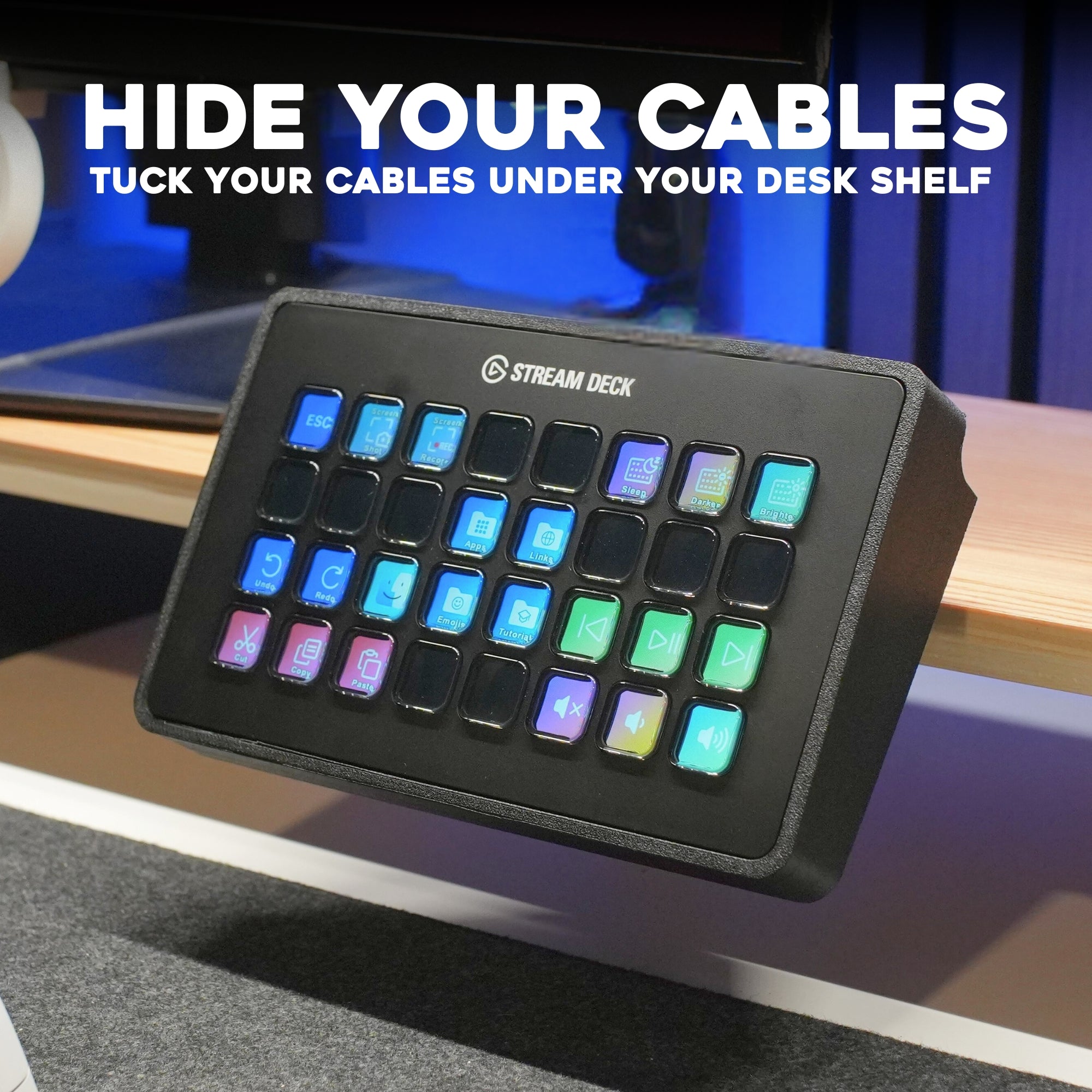 StreamDeck Shelf Mount