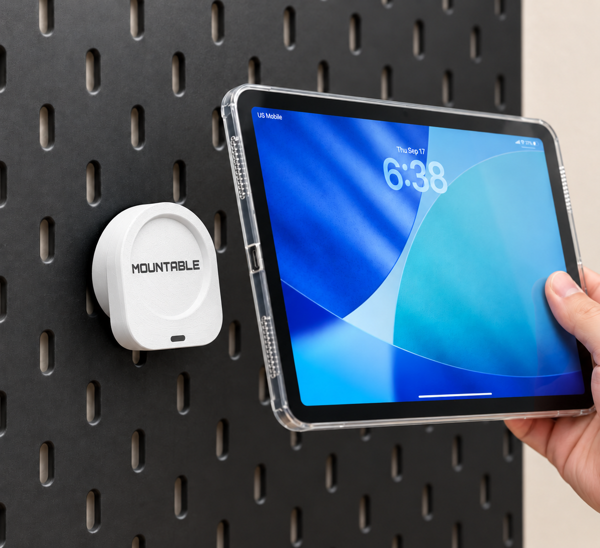 iPad Magsafe Mount for Skadis