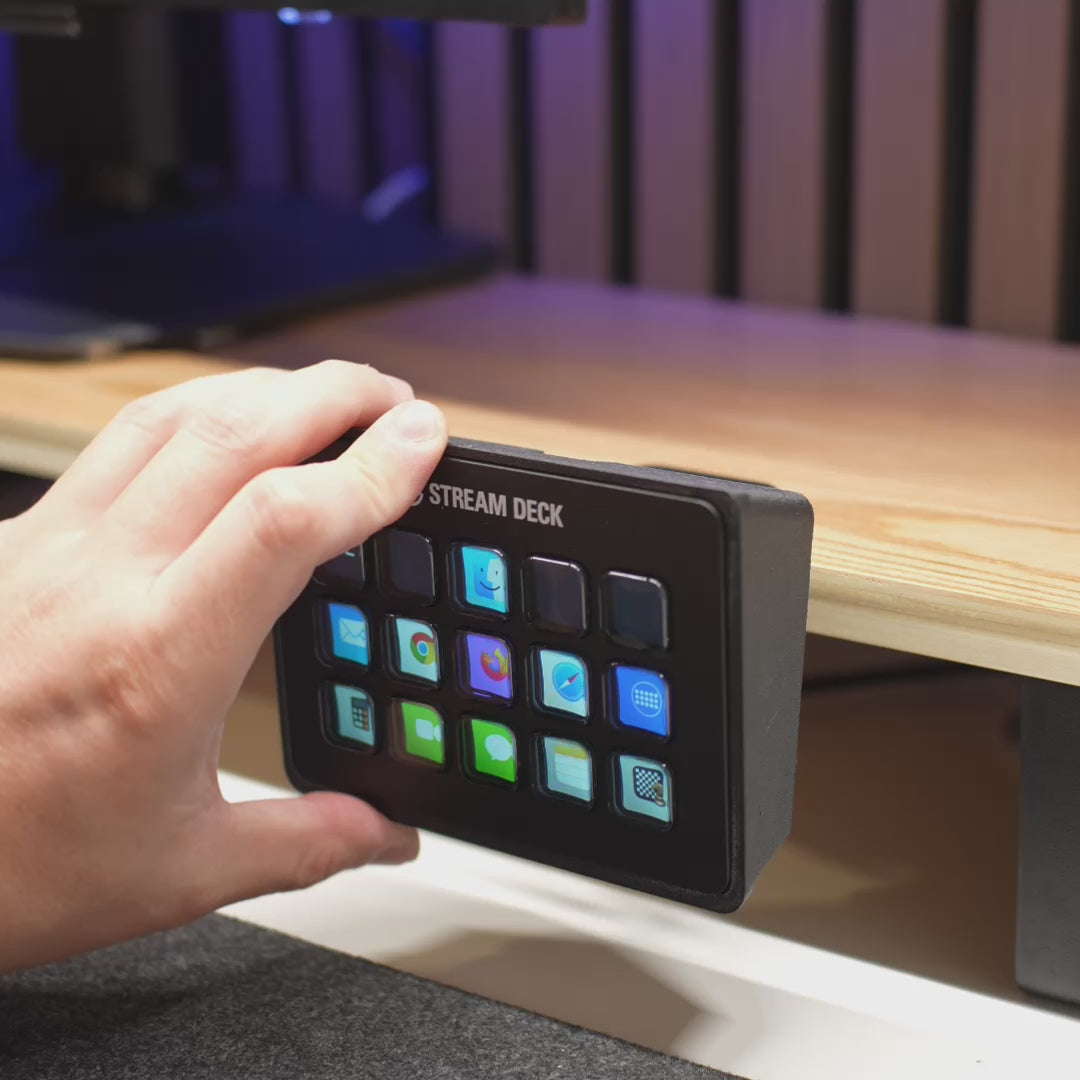 StreamDeck MK2 Shelf Mount